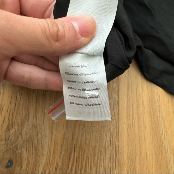 WeWoreWhat Black Crop top with flare sleeves - Picture 9 of 11